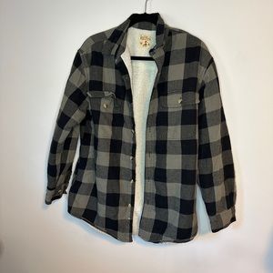 Red Head Brand plaid lined jacket. medium
